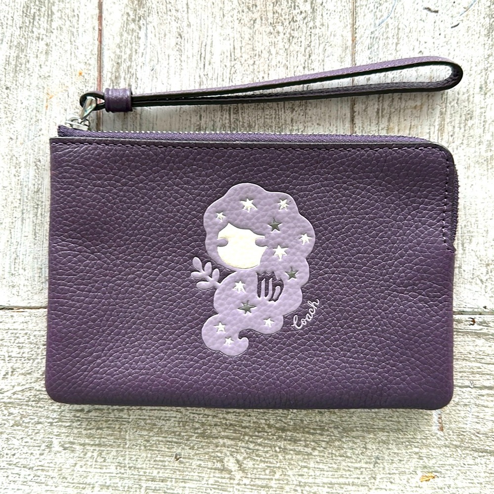 New Coach Virgo Wristlet